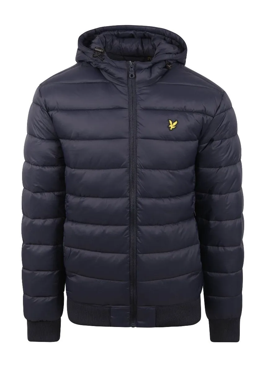 Dark Navy Lyle & Scott Quilted Wadded Jacket