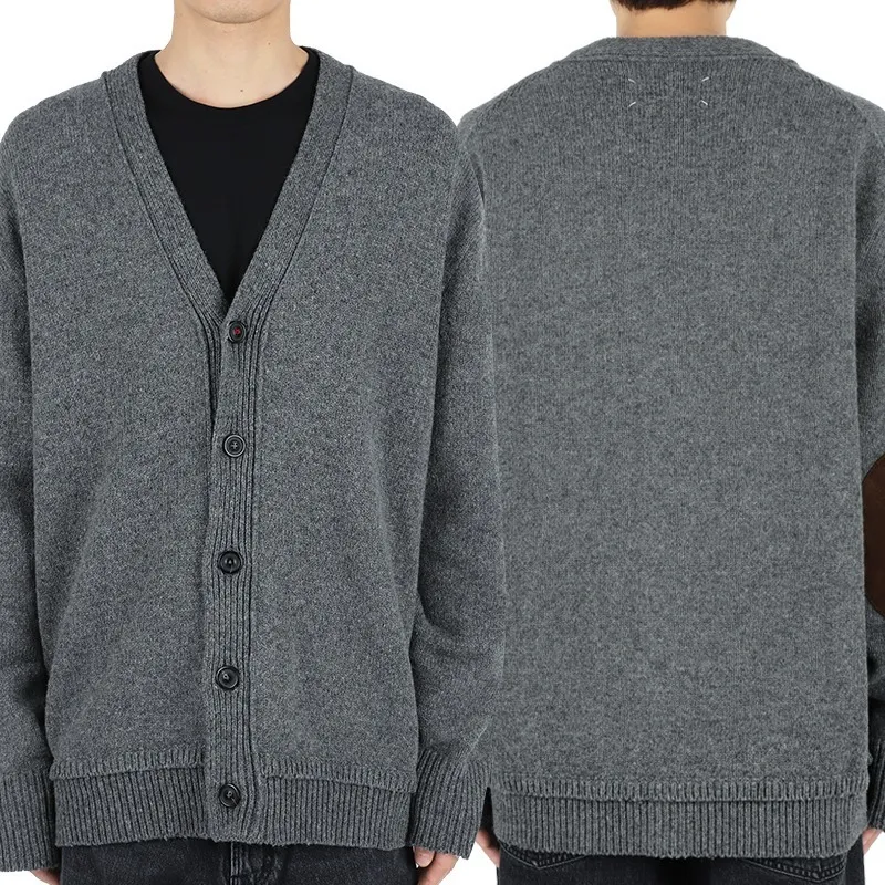 Maison Margiela Cardigan with Plain Logo Design