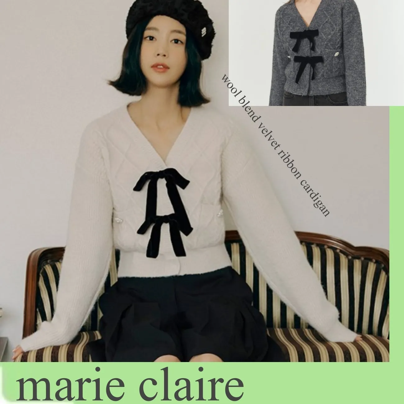 Marie Claire Women's Nylon Plain Cardigans.