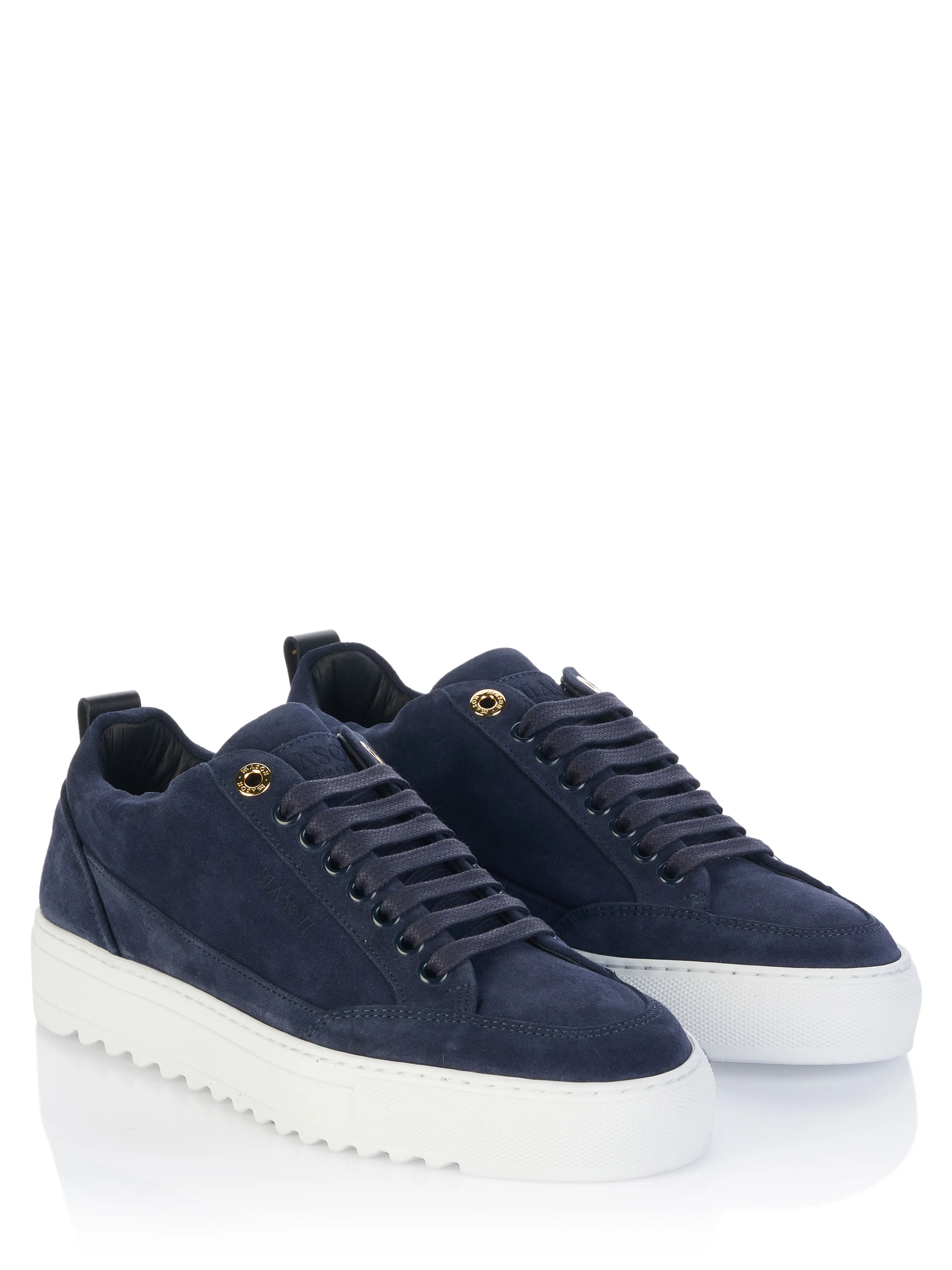 Mason Garments Navy Shoes