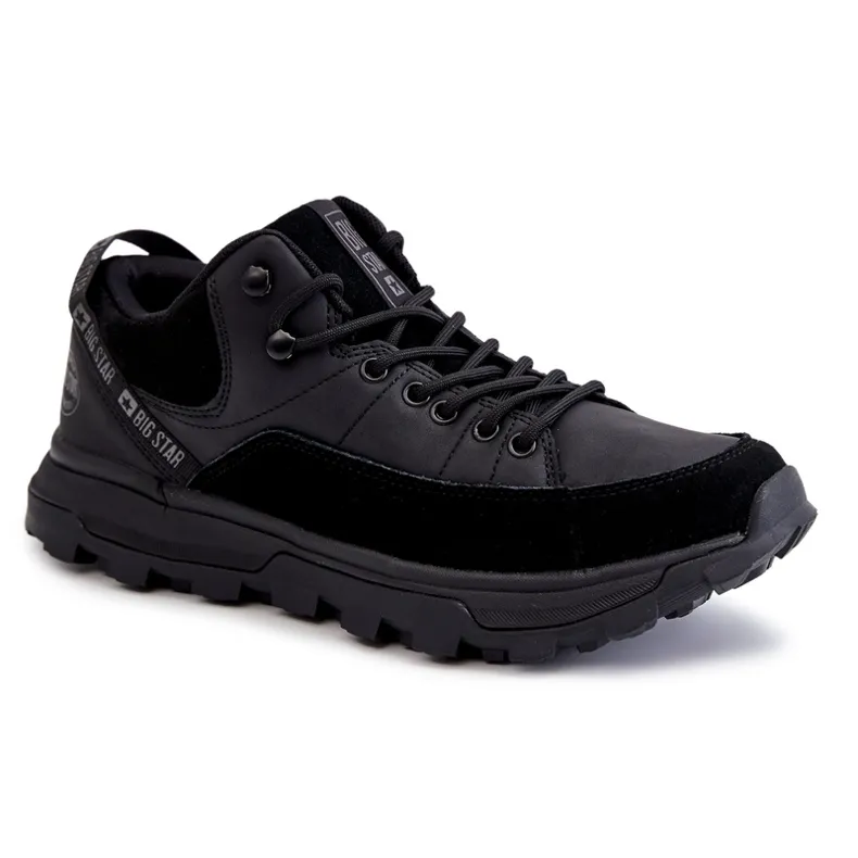 Men's Big Star KK174244 Black Trappers Sport Shoes