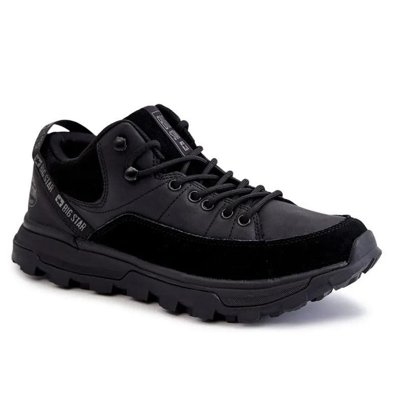 Men's Big Star KK174244 Black Trappers Sport Shoes