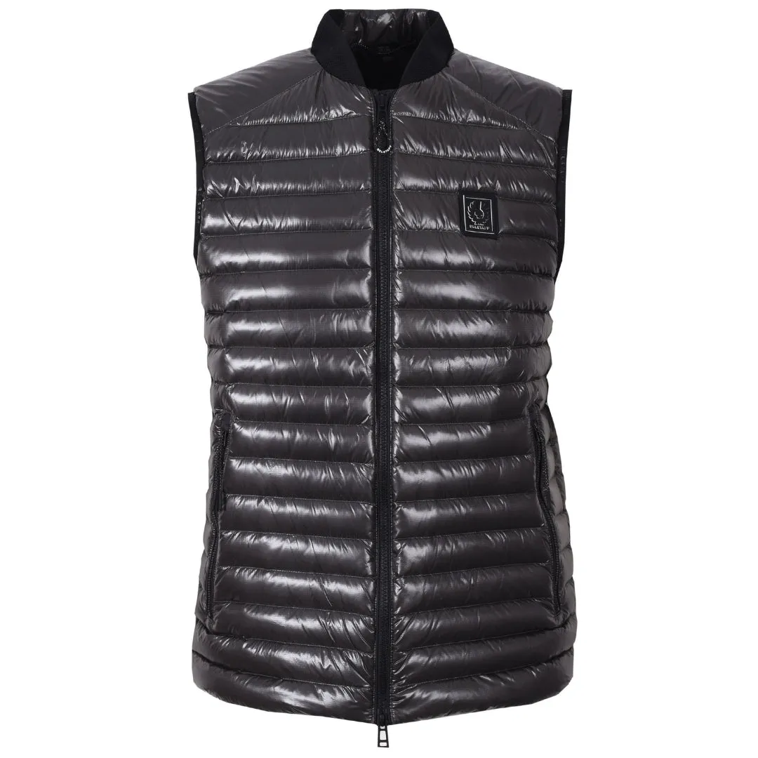 Men's Black Belstaff Airframe Gilet Jacket