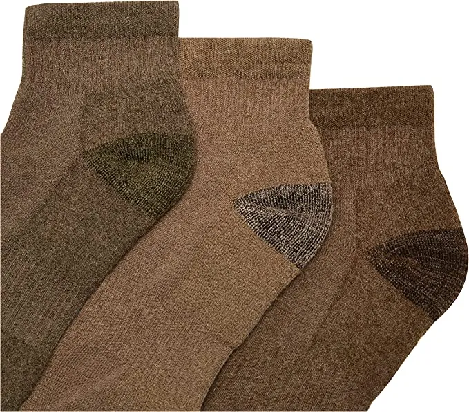 Men's Merrell 3-Pack Performance Hiker Socks - Low, Quarter, Crew Styles