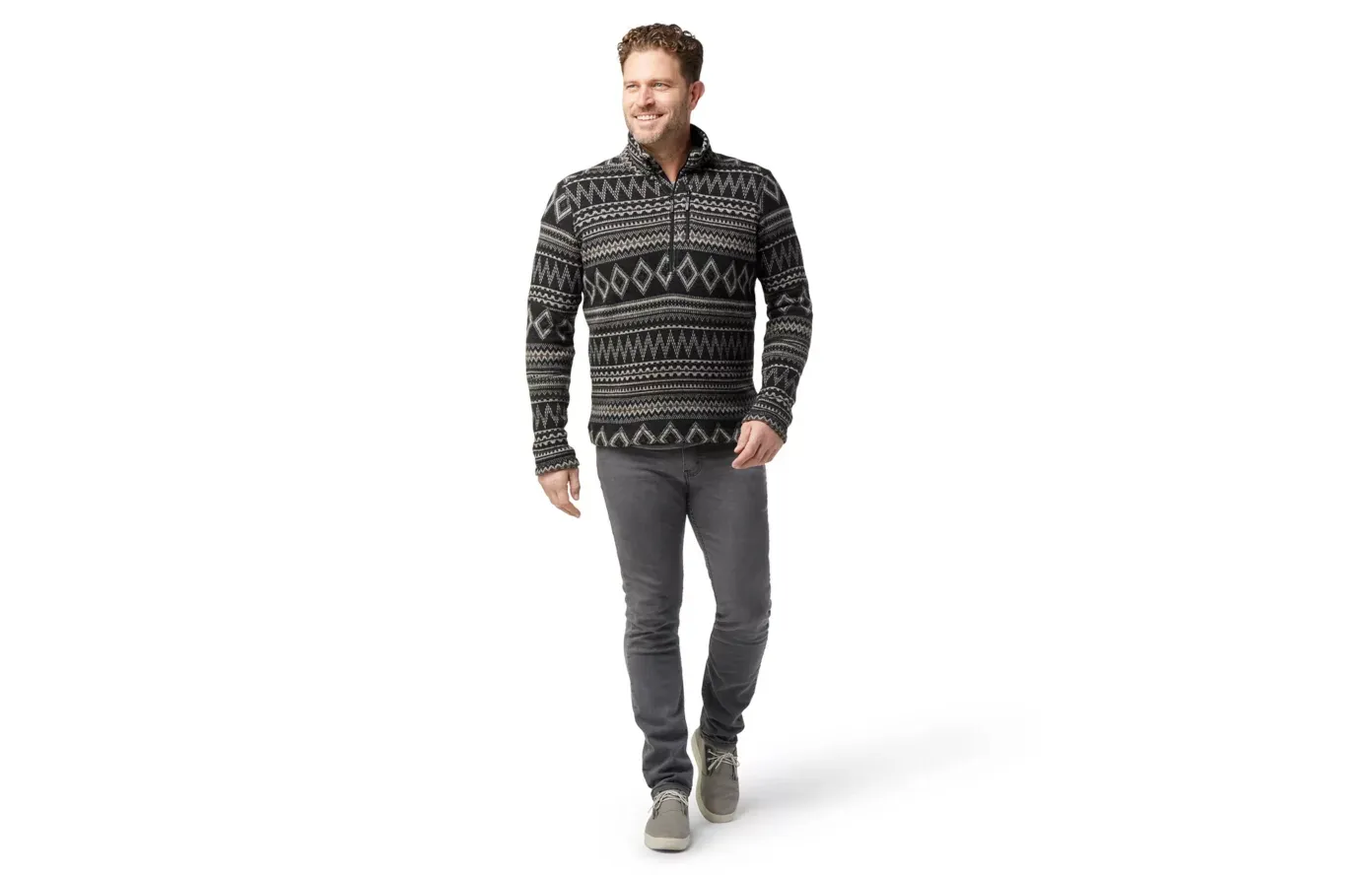 Men's Smartwool Hudson Trail Fleece Half-Zip Sweater