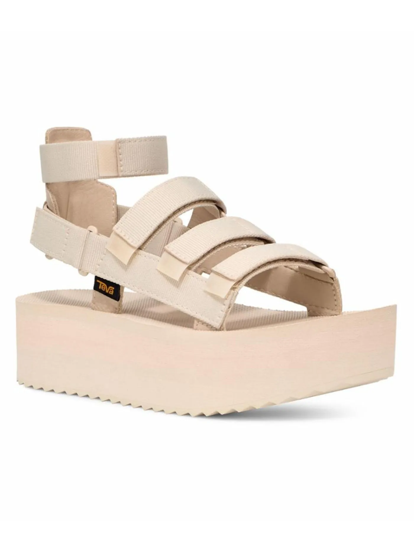 Mevia Birch Sandals with Platform Soles