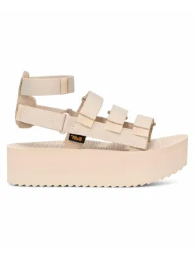 Mevia Birch Sandals with Platform Soles