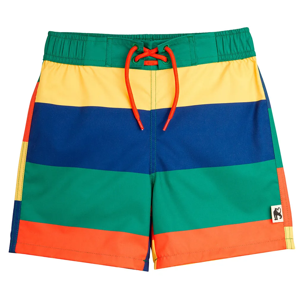 Mini Rodini Striped Child Swim Shorts