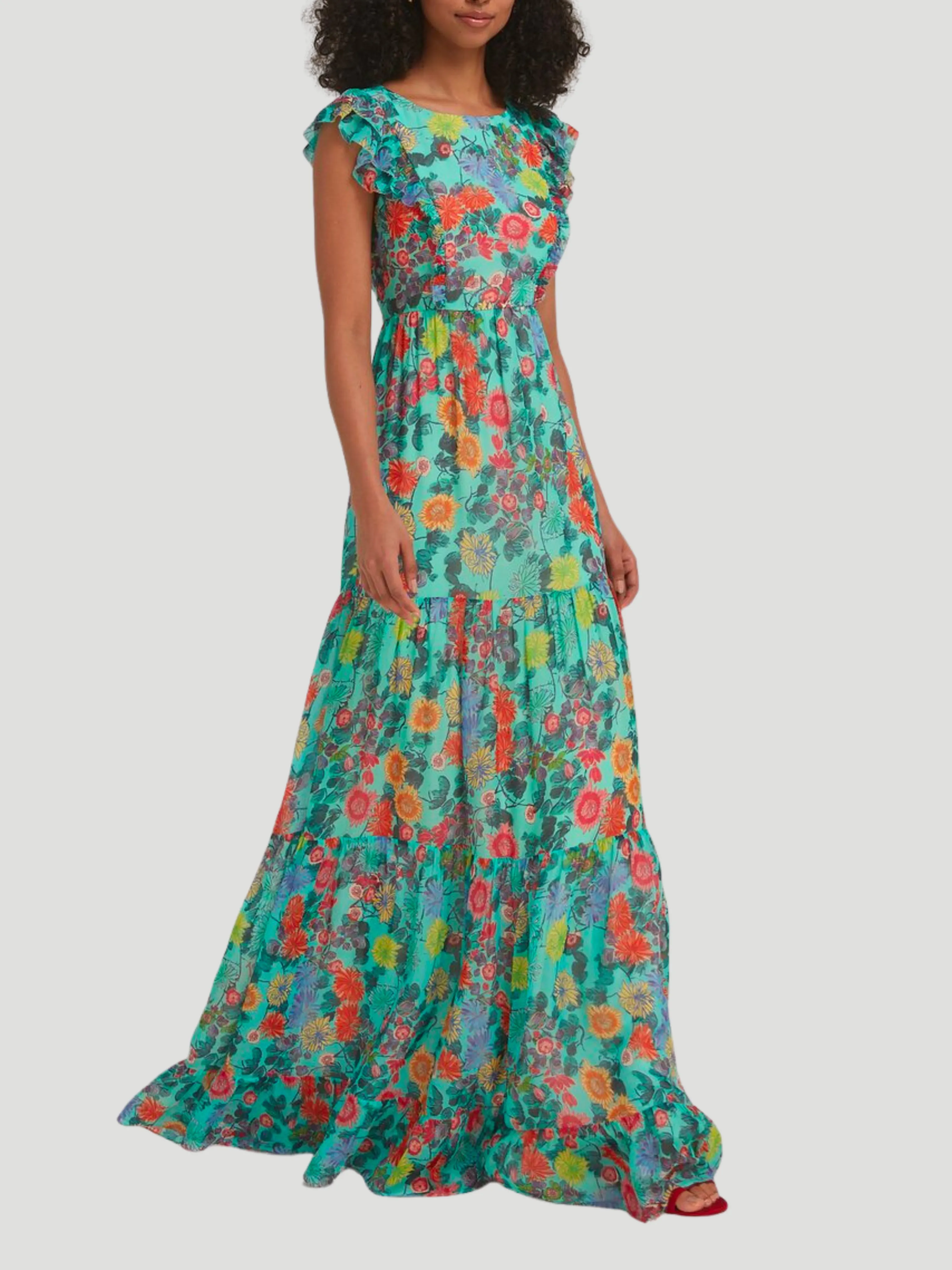 Mint Malika Maxi Dress