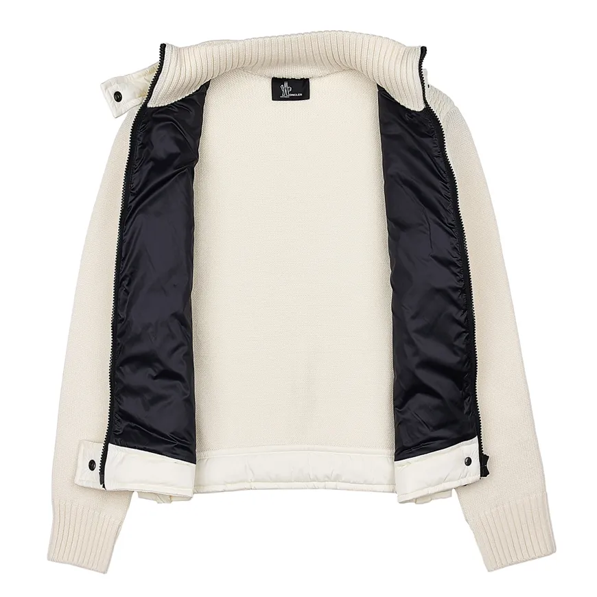 MONCLER Casual Street Office Logo Cardigans