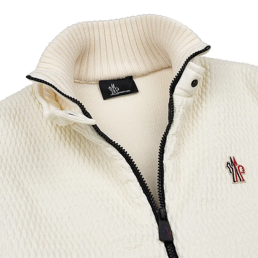 MONCLER Casual Street Office Logo Cardigans