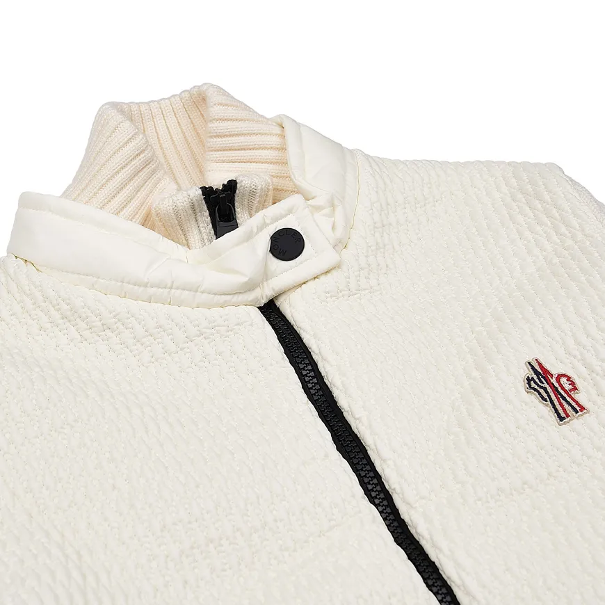 MONCLER Casual Street Office Logo Cardigans