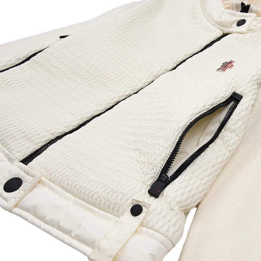 MONCLER Casual Street Office Logo Cardigans