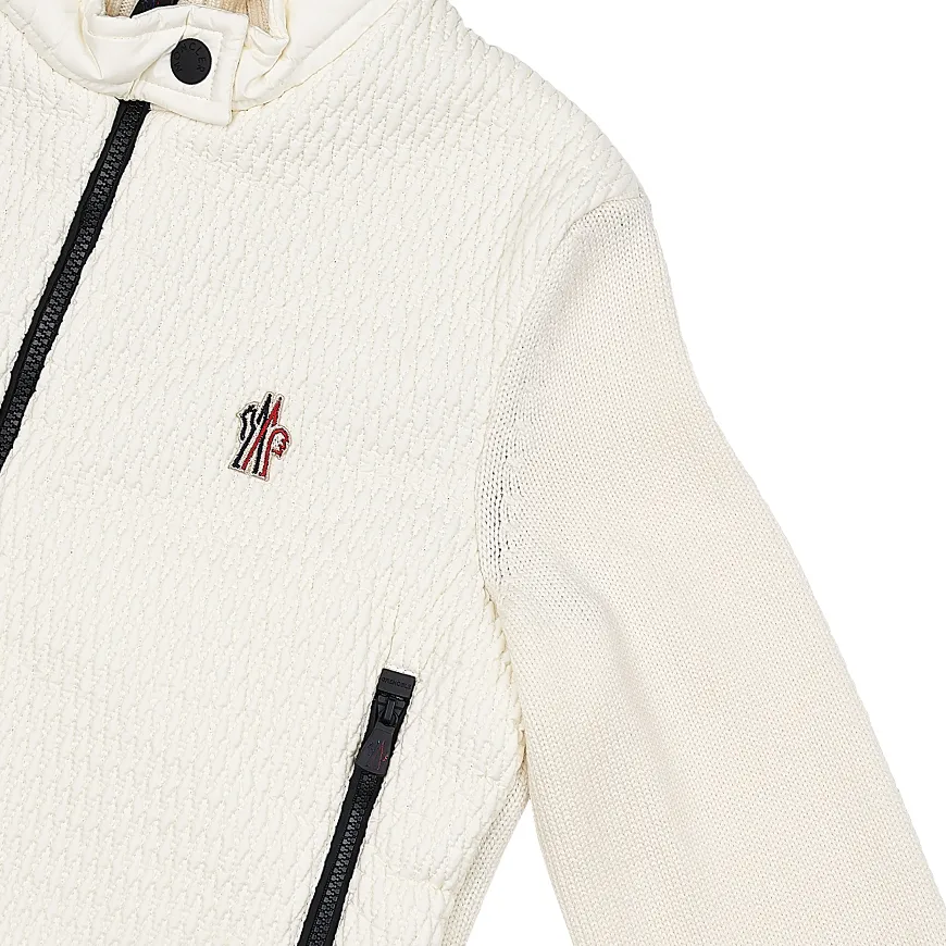 MONCLER Casual Street Office Logo Cardigans