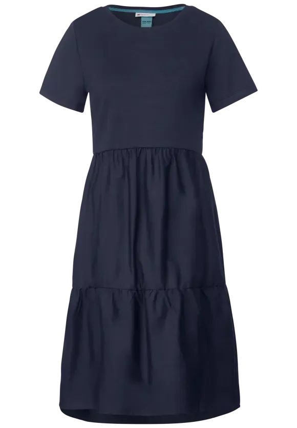 NAVY COTTON JERSEY DRESS | STREET ONE