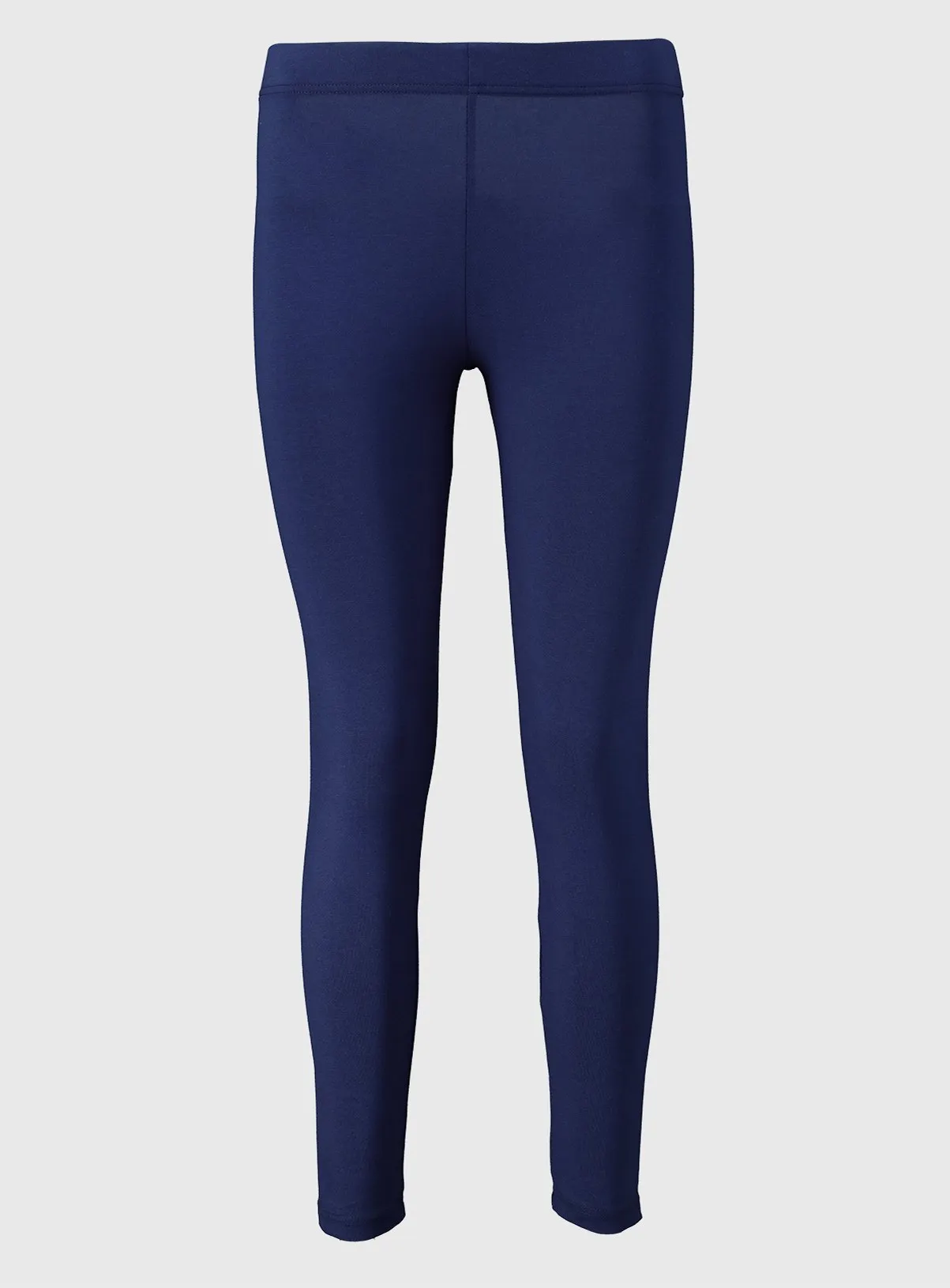 Navy Luxurious Soft Touch Leggings 10L - Buy Now at Tu