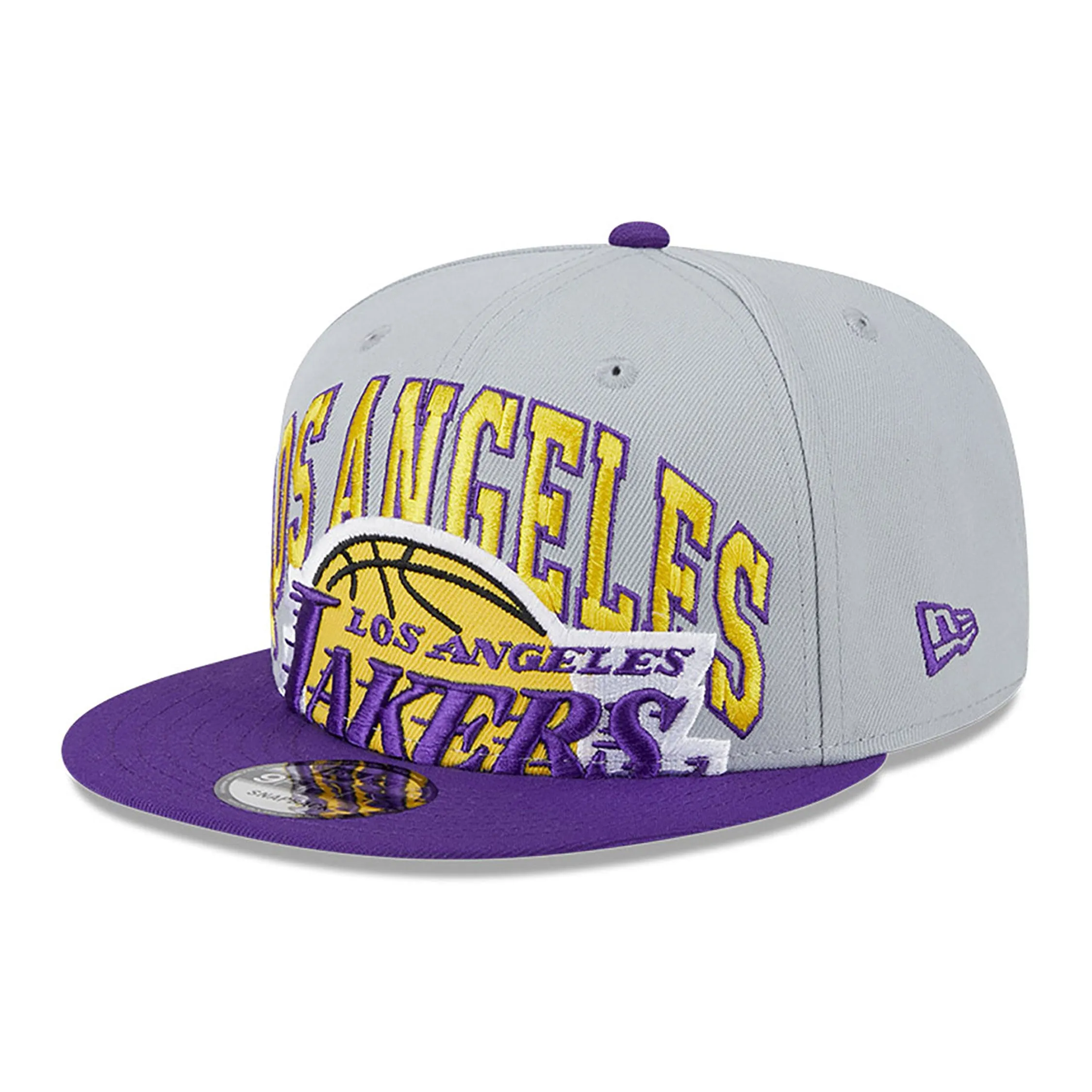 NEW ERA LA Lakers NBA Grey Tip Off 2023 59FIFTY Fitted Cap