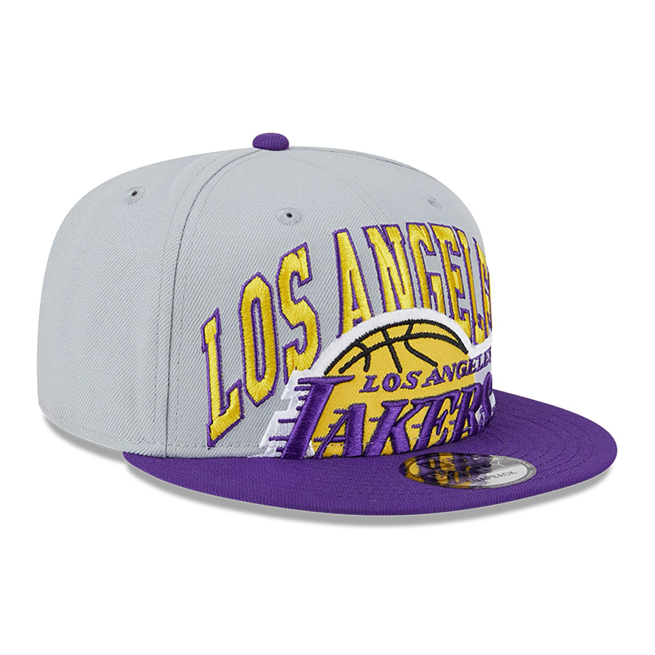 NEW ERA LA Lakers NBA Grey Tip Off 2023 59FIFTY Fitted Cap