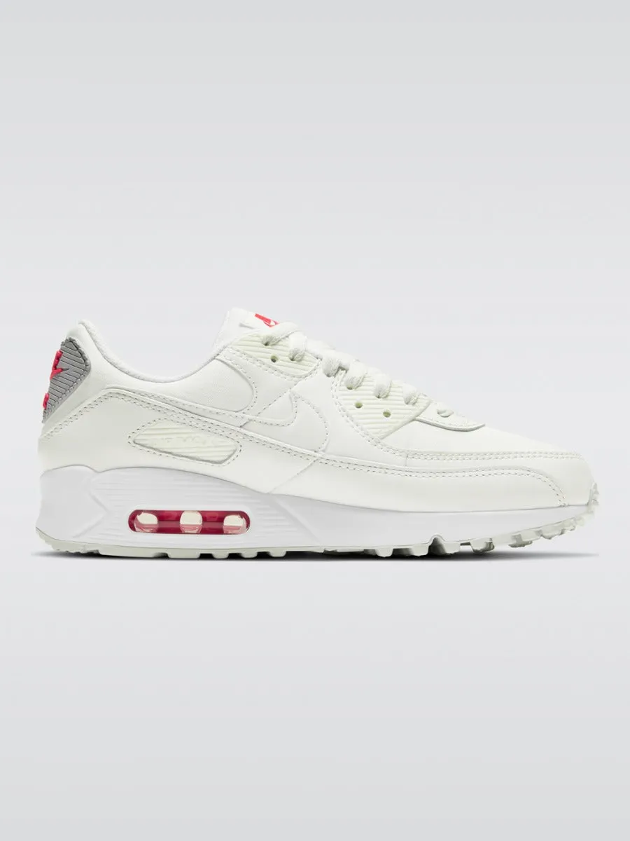 Nike Air Max 90 Summit White Siren Red