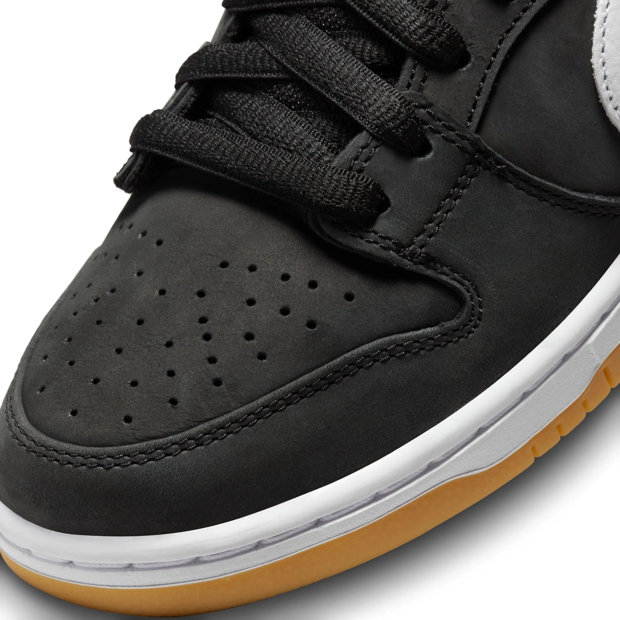 Nike Dunk Low Pro ISO Black White Gum Light Brown