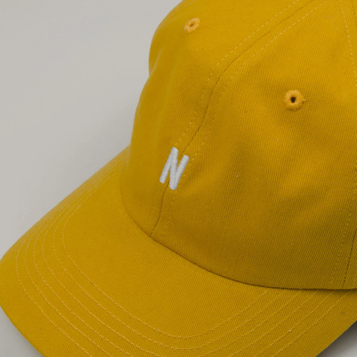 Norse Projects Chrome Yellow Twill Sports Cap