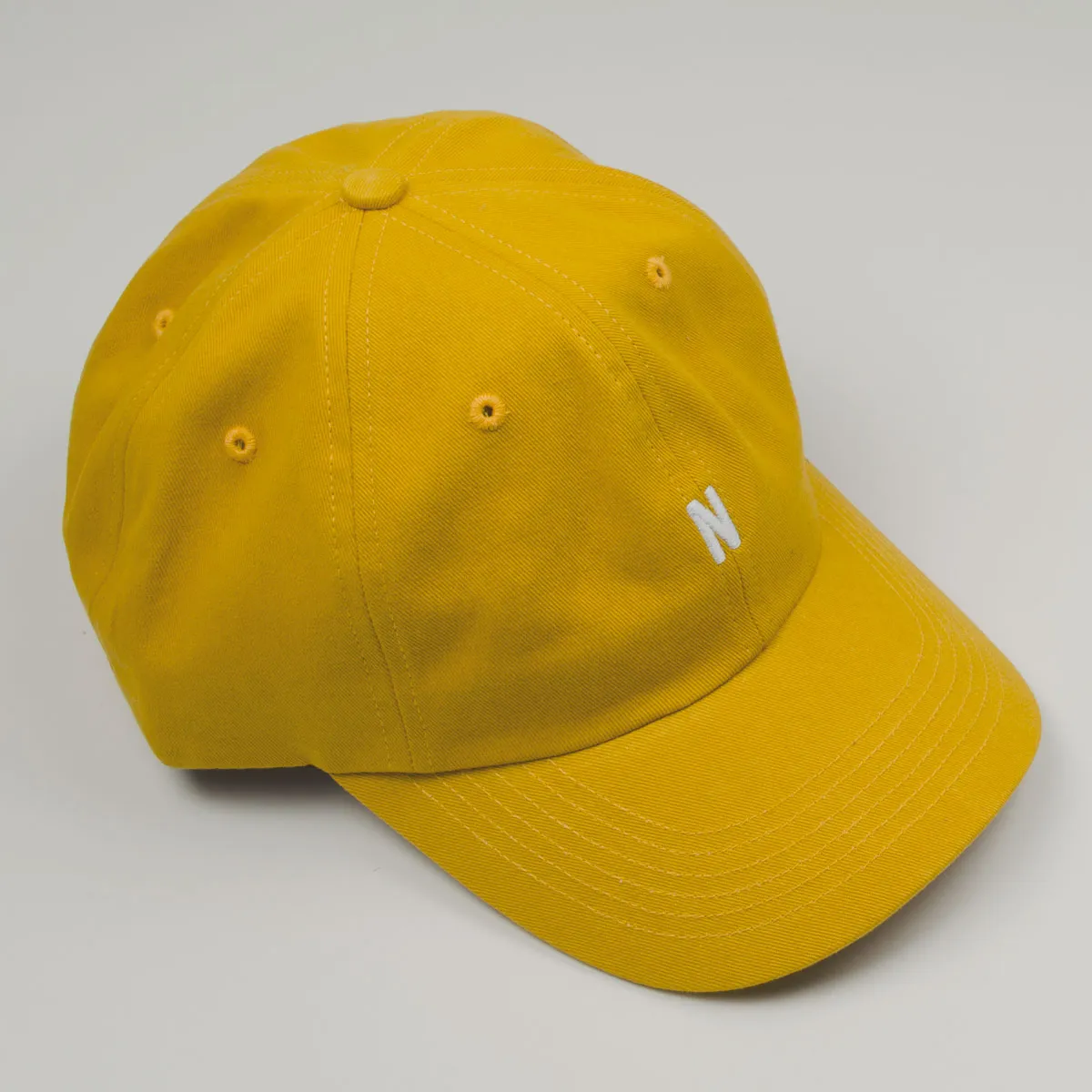 Norse Projects Chrome Yellow Twill Sports Cap