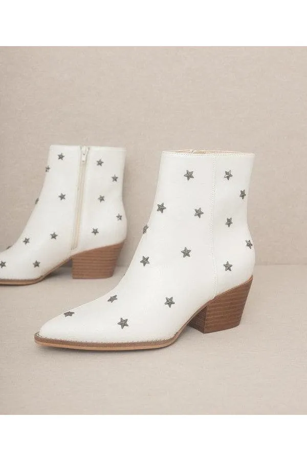 OASIS SOCIETY Ivanna - Western Boots with Star Studded Design