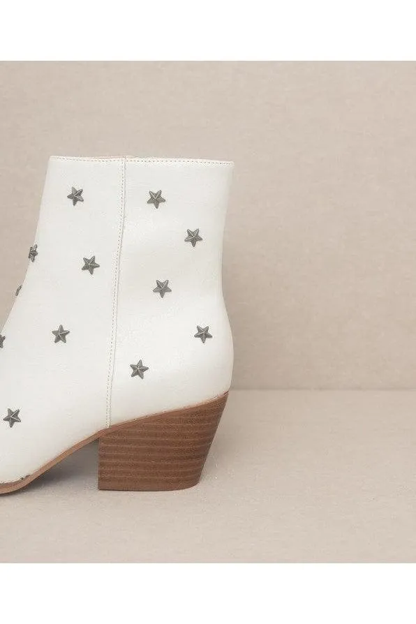 OASIS SOCIETY Ivanna - Western Boots with Star Studded Design