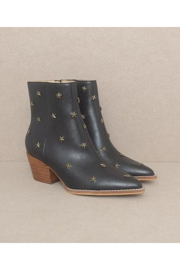 OASIS SOCIETY Ivanna - Western Boots with Star Studded Design