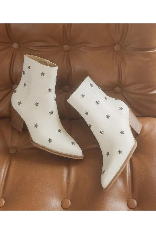 OASIS SOCIETY Ivanna - Western Boots with Star Studded Design