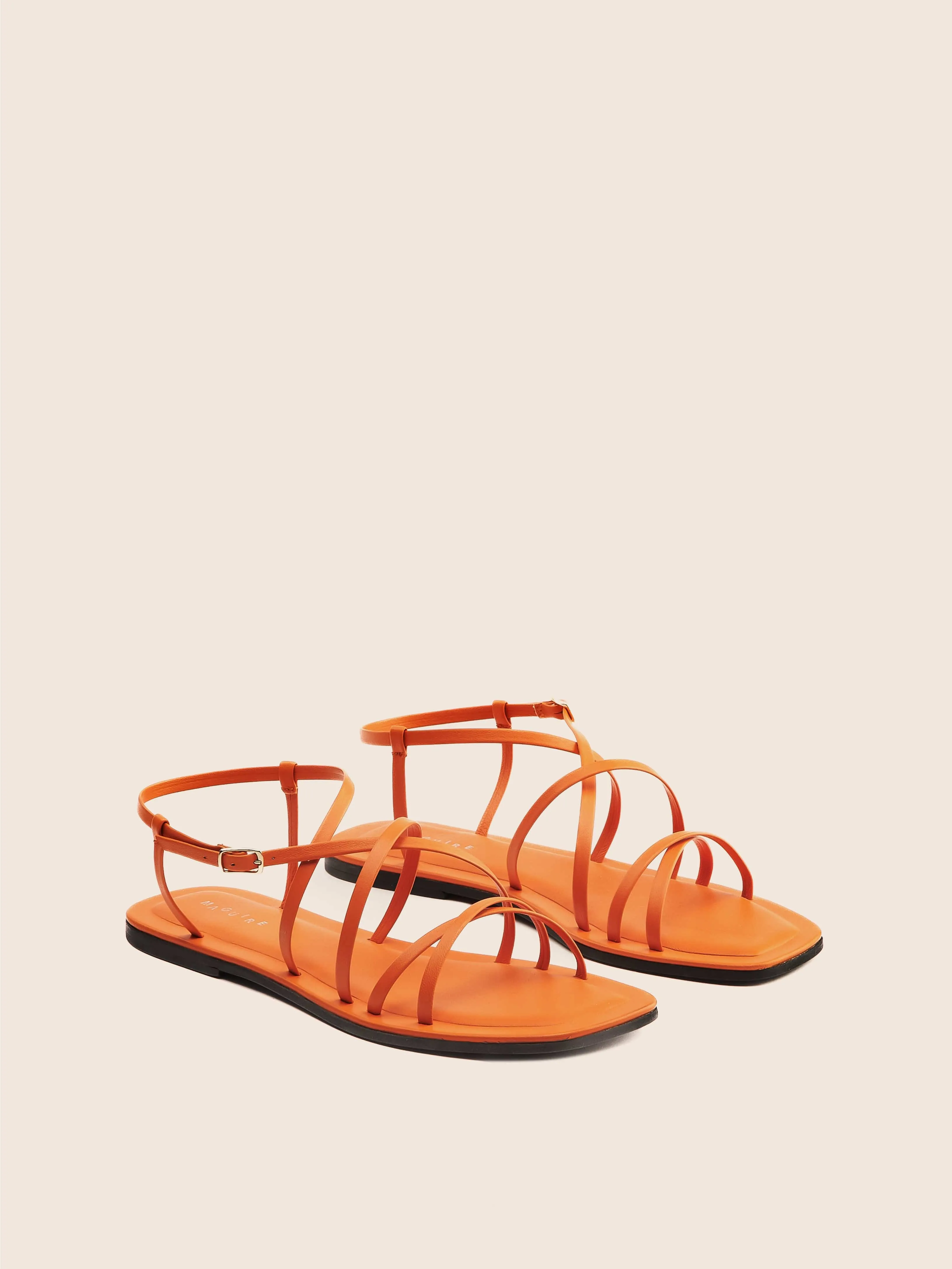 Orange Women's Sandals by Minori.