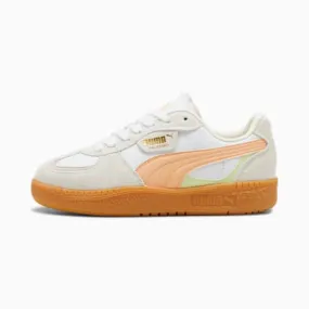 Palermo White-Peach Fizz Women's Sneakers