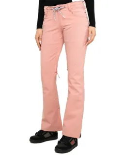 Pink DC Shoes Viva Snow Pants with DWR and Shell Design