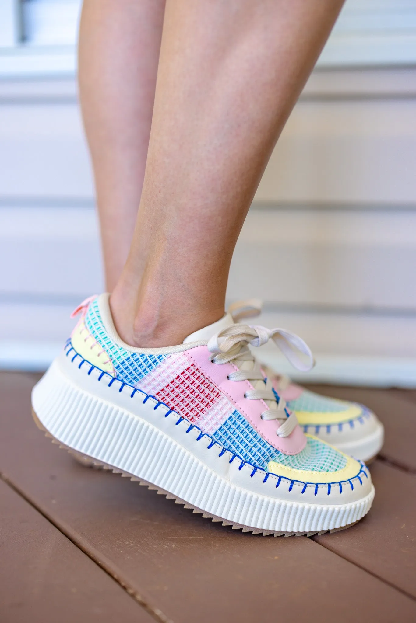 Pastel Rainbow Sneakers