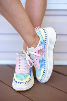 Pastel Rainbow Sneakers