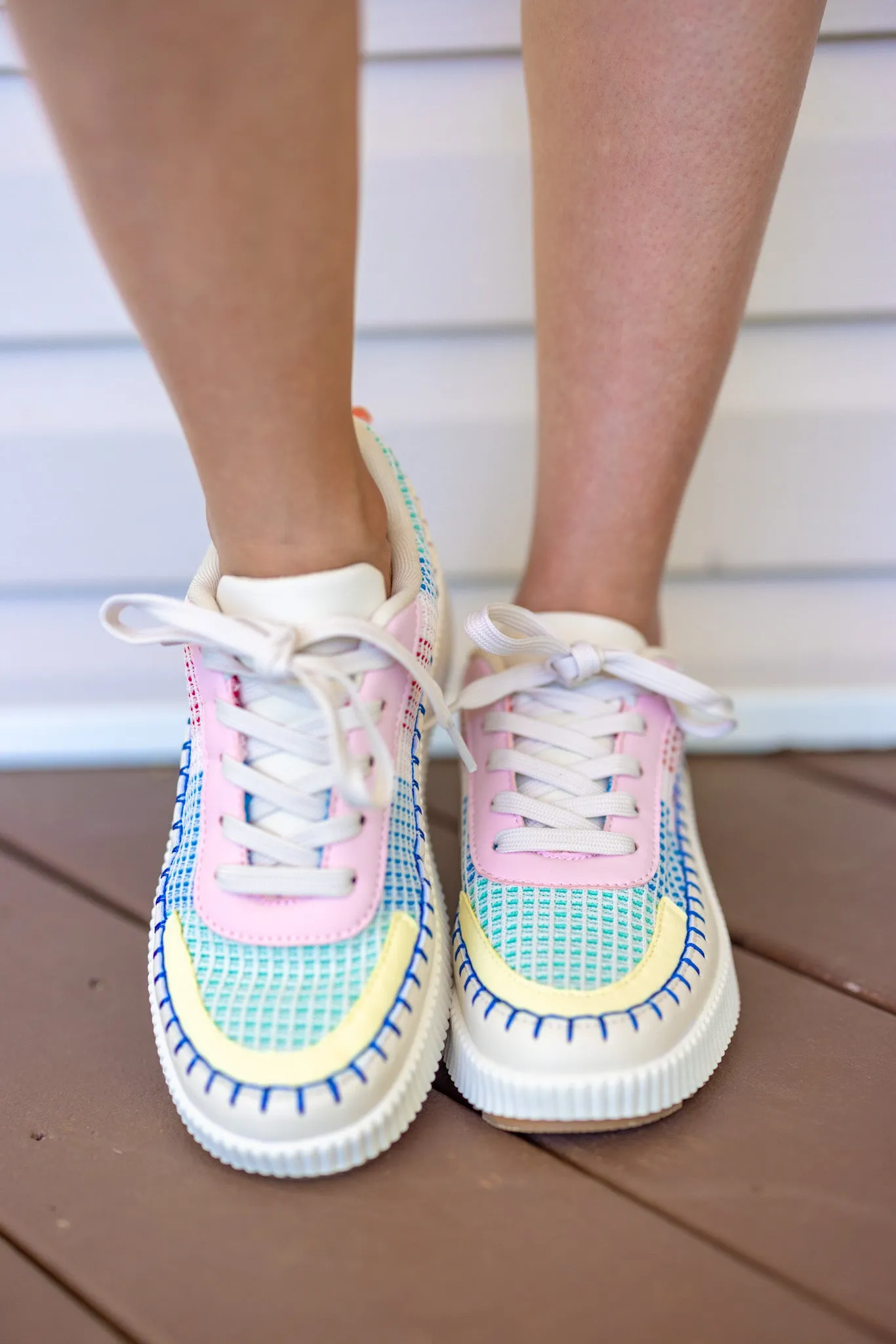 Pastel Rainbow Sneakers