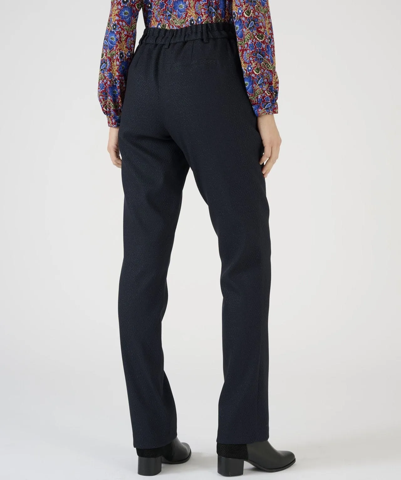 Patterned Dress Pants