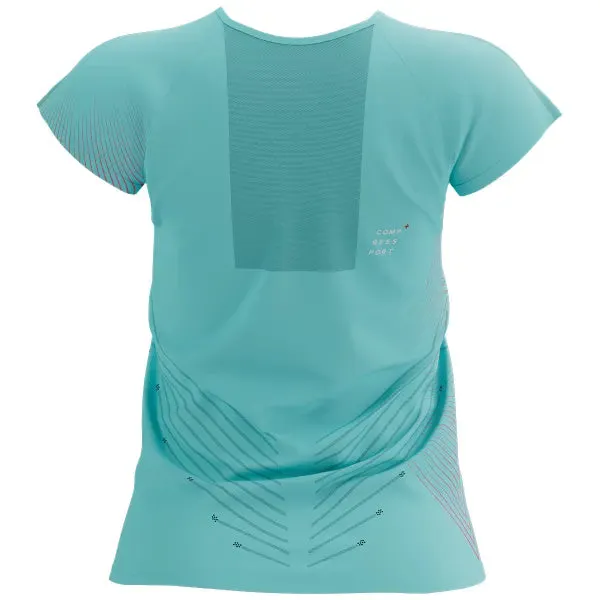 Performance T-shirt Hot Pink and Aqua