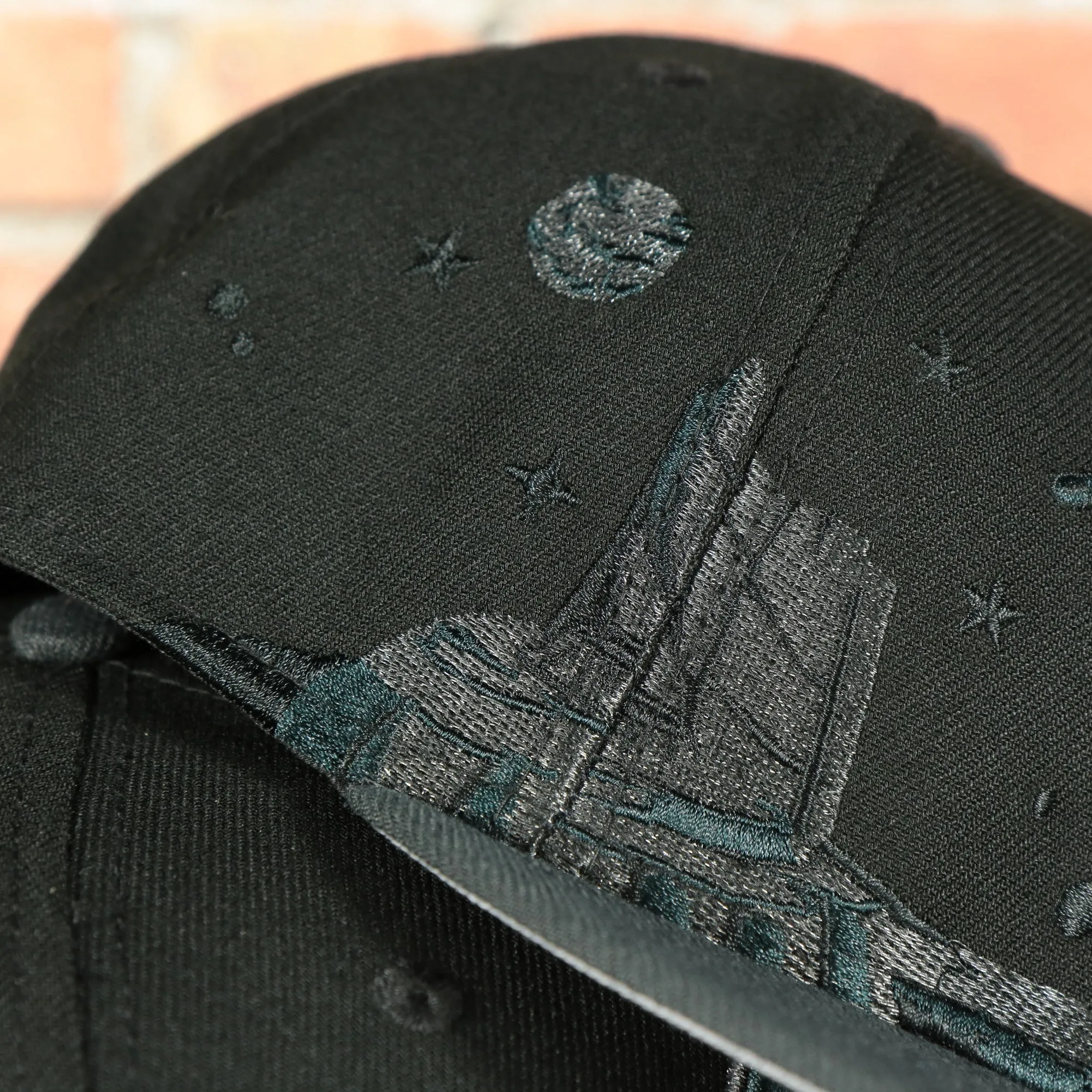 Philadelphia Phillies Planetary Space Scenery Grey Black 59Fifty Fitted Cap