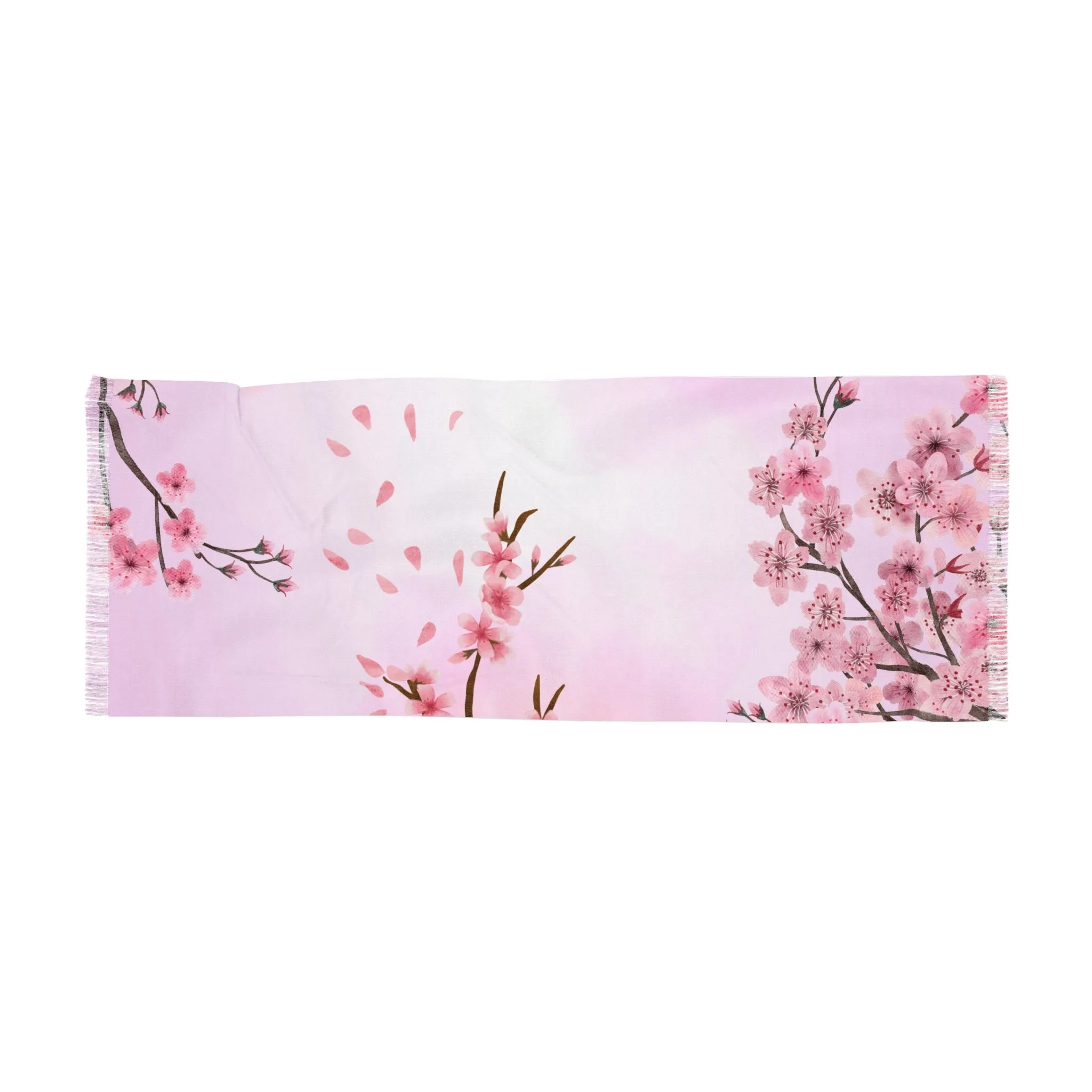 Pink Blossom Scarf