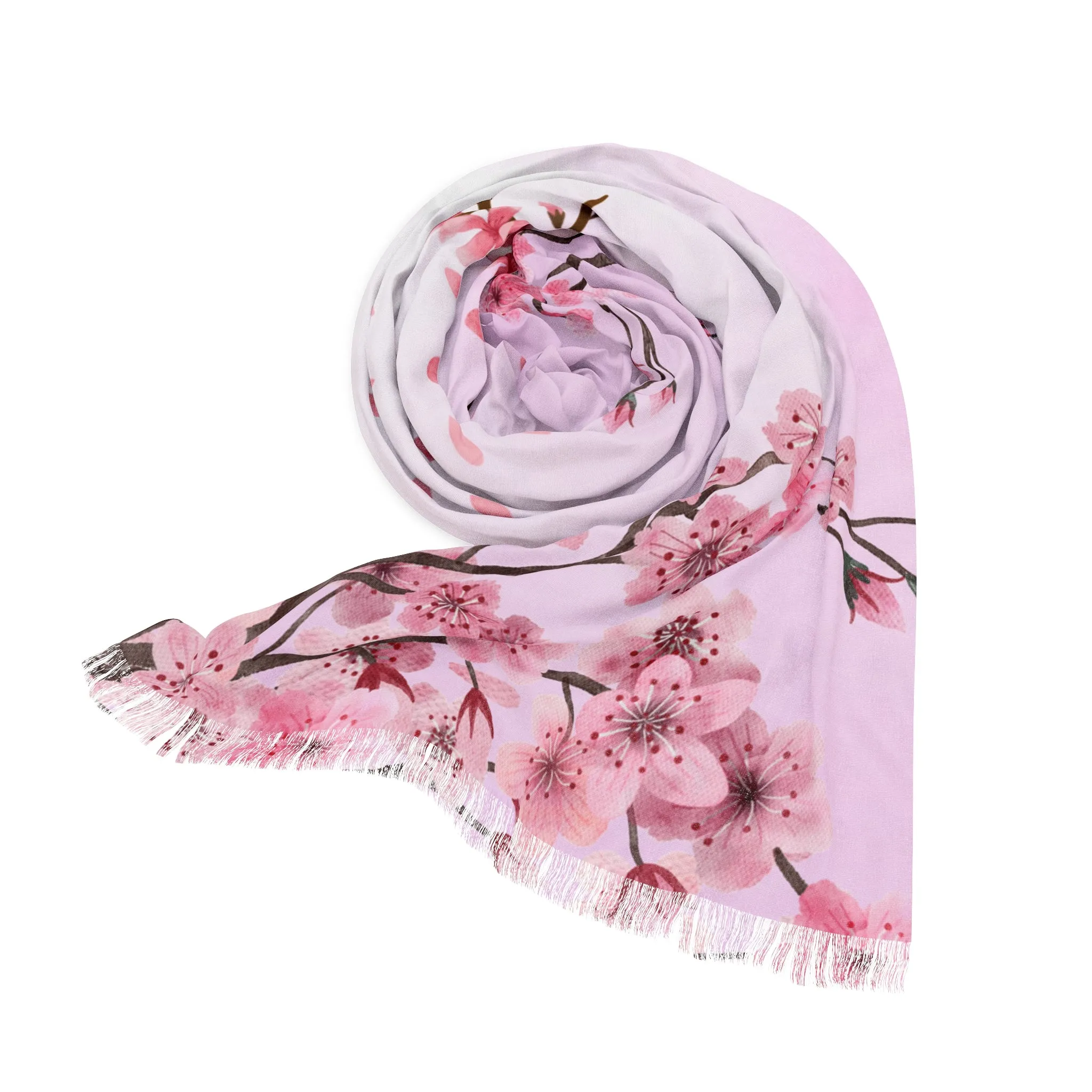 Pink Blossom Scarf