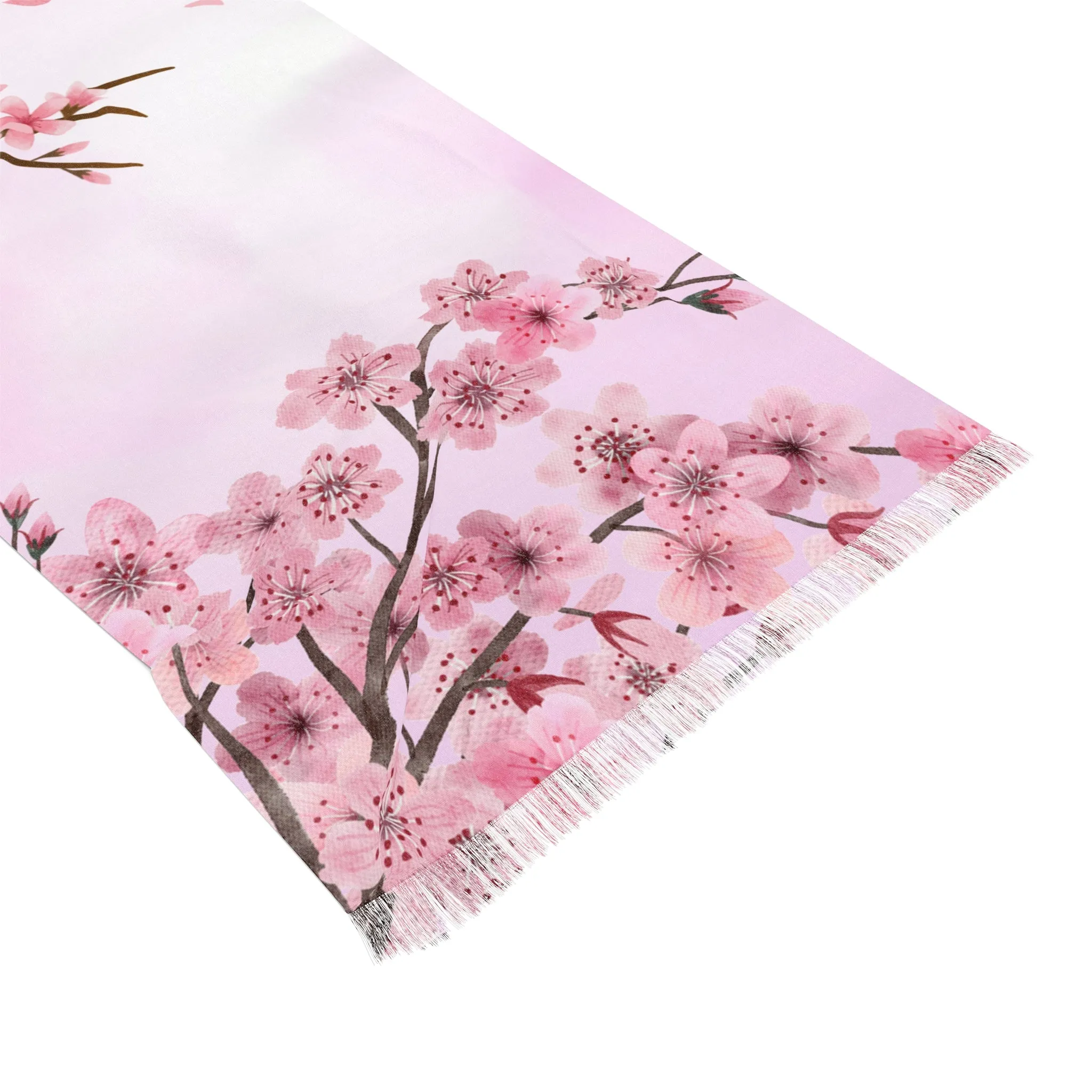 Pink Blossom Scarf