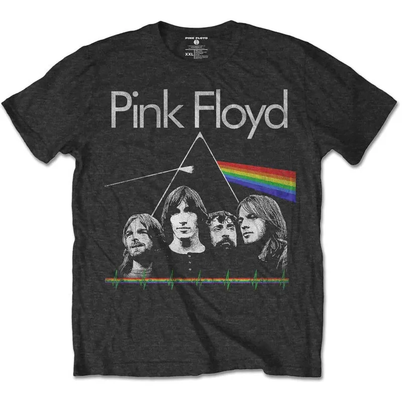 Pink Floyd T-shirt - Dark Side of the Moon Band & Pulse.