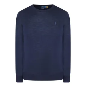 POLO RALPH LAUREN Navy Logo Sweater