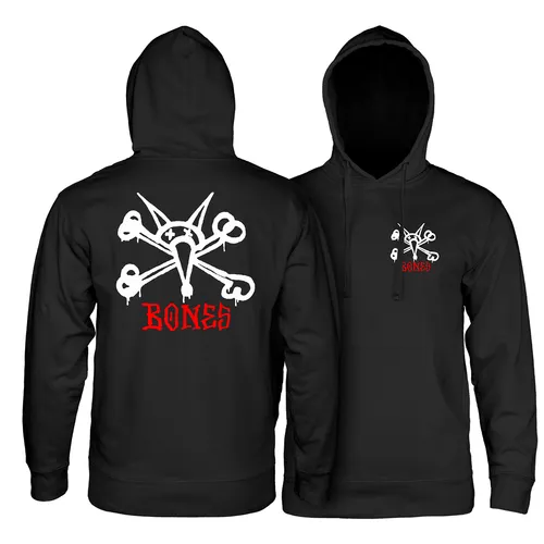 Powell Peralta Rat Bones Black Skateboard Hoody