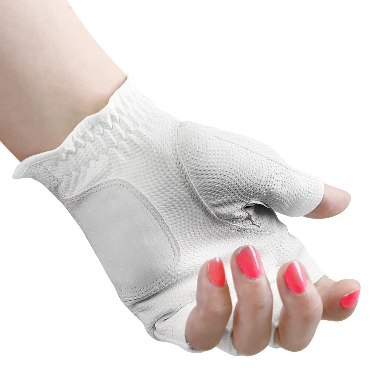 Powerbilt women's half-finger golf glove