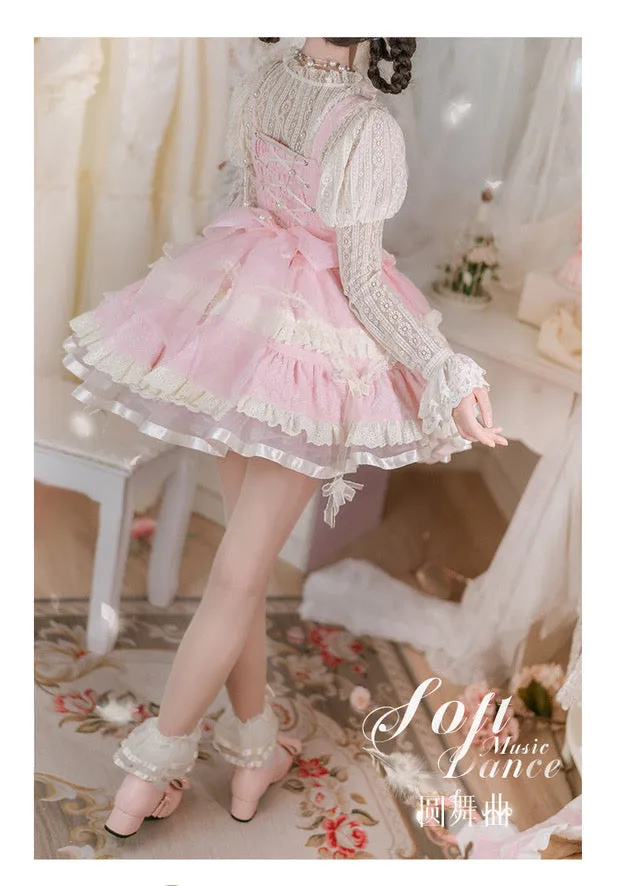 Soft Dolly Dress Soft Music Dance Lolita Fashion Jumperskirt Jsk Pre-order