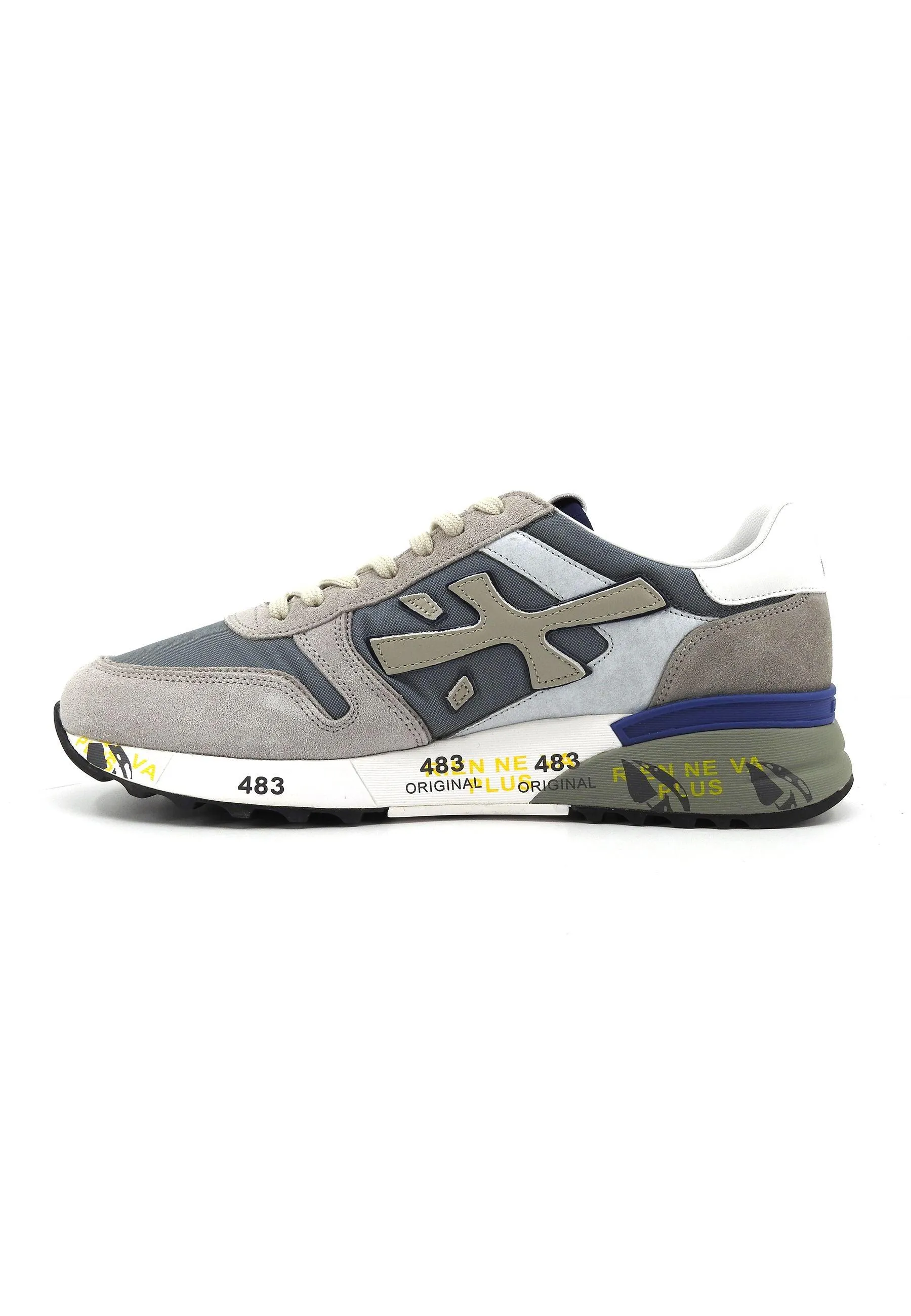 PREMIATA Men's Light Grey Sneaker MICK-6611