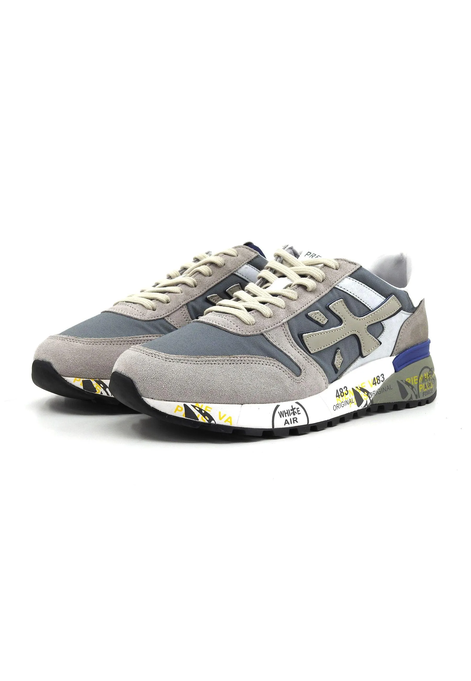 PREMIATA Men's Light Grey Sneaker MICK-6611