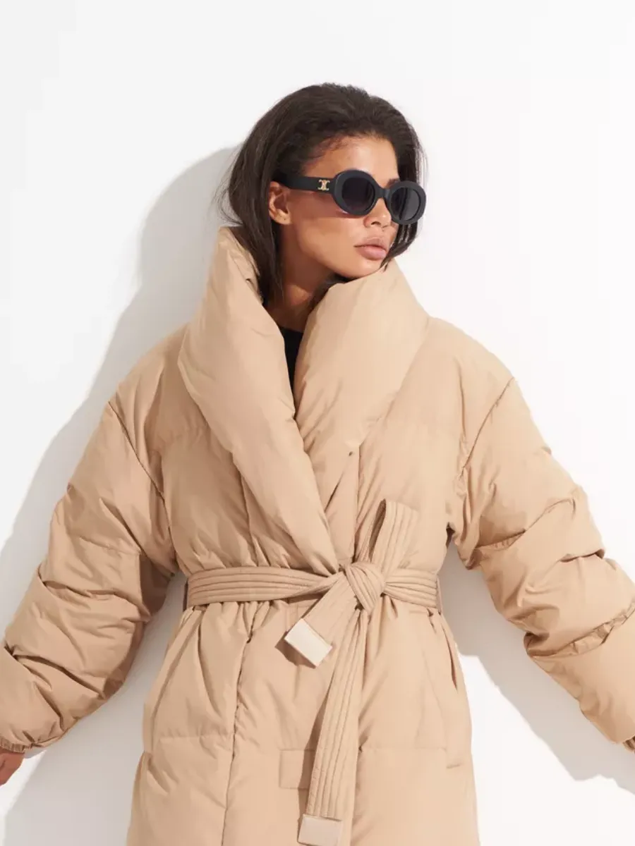 Premium Goose Down Insulated Coat from Alpine